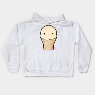 Kawaii Ice-Cream Design Kids Hoodie